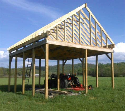 small pole barn plans